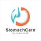 Stomach Care logo design template