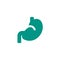 Stomach icon human digestion organ symbol design. medical healthcare vector illustration