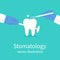 Stomatology concept. Dental