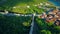 Ston east wall, aerial