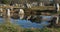 The stone alignments,Carnac, Morbihan, Brittany, France