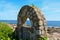 Stone Arch Along Coastline