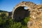 Stone arch remains of a vault