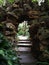 Stone arch in Wuhan botanical garden