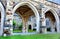 Stone Arches Frame Door of Idlewood Presbyterian Church