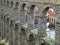 The Stone Arches of Roman Aqueduct of Segovia, Spain