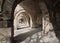 Stone Arches in Turkish Sultan Han Caravanserai