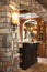 Stone Archway in Affluent Home