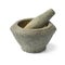 Stone Asian mortar and pestle