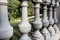 Stone balustrade fence