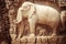 Stone bas relief fragment with elephant. India