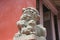 The stone beasts inside the Tainan Confucius Temple guard the ancient cultural relics inside.