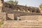 The Stone block Steps walk path in the park/garden stock photograph image