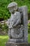 Stone boy - Portmerion Village in Wales