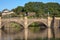 Stone bridge and Fushimi Turret at the Imperial Palace Main Gate