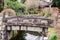 Stone bridge japanese style in kiyomizu-dera temple,