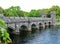 Stone bridge at Medieval Ashford castle