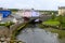 A stone bridge over the river aeron