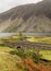 Stone bridge over river by Wastwater