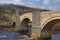 Stone bridge over River Wharfe