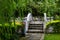 Stone bridge in a private garden during the Republic of China in Longzhou, Guangxi, China