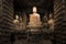 Stone Buddha and relics from Zhongshan Grottoes Xian, China