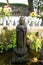 Stone Buddist statues of Hase-dera temple