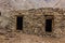 Stone building in Jizev Jisev or Jizeu village in Pamirs mountains, Tajikist