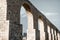 Stone built arches of Kamares Aqueduct in Larnaca, Cyprus