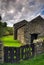 Stone built barn