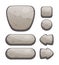 Stone Buttons for Web or Game Design