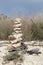 Stone cairn