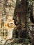 Stone carving face at Bayon Temple