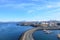 Stone Causeway Connecting Sugandisey Lookout to Stykkisholmur