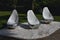 Stone chairs Garda di Riva, Italy