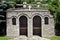 Stone chapel near Bran, Romania