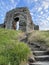 Stone Christchurch Castle and Norman House in Dorset, build in about 1300