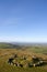 Stone circle at Loughcrew Cairn T, Ireland