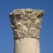 Stone column Byzantine church, Amman, Jordan