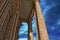 Stone Columns of a Church in Dingli, Malta