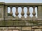 Stone Columns in Wall Cliff Walk in Newport, RI