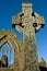 Stone cross and Athenry Friary details