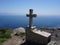 Stone cross at Cape Finisterre