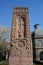 Stone cross in Echmiadzin (Vagharshapat),medieval christian art,Armenia