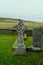 Stone Cross on the Isle of Skye in Scotland