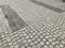 Stone cube flooring tiles which made of rock stone for street and side walk area