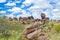 Stone Desert Giants Playground in Namibia