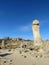 The Stone Desert or Stone Forest near Varna. Naturally formed column rocks. Fairytale like landscape. Bulgaria.