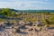 The Stone Desert or Stone Forest or Pobiti Kamani. Famous natural rock phenomenon near Varna, Bulgaria.