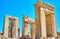 The stone doorways of Tachara, Persepolis, Iran